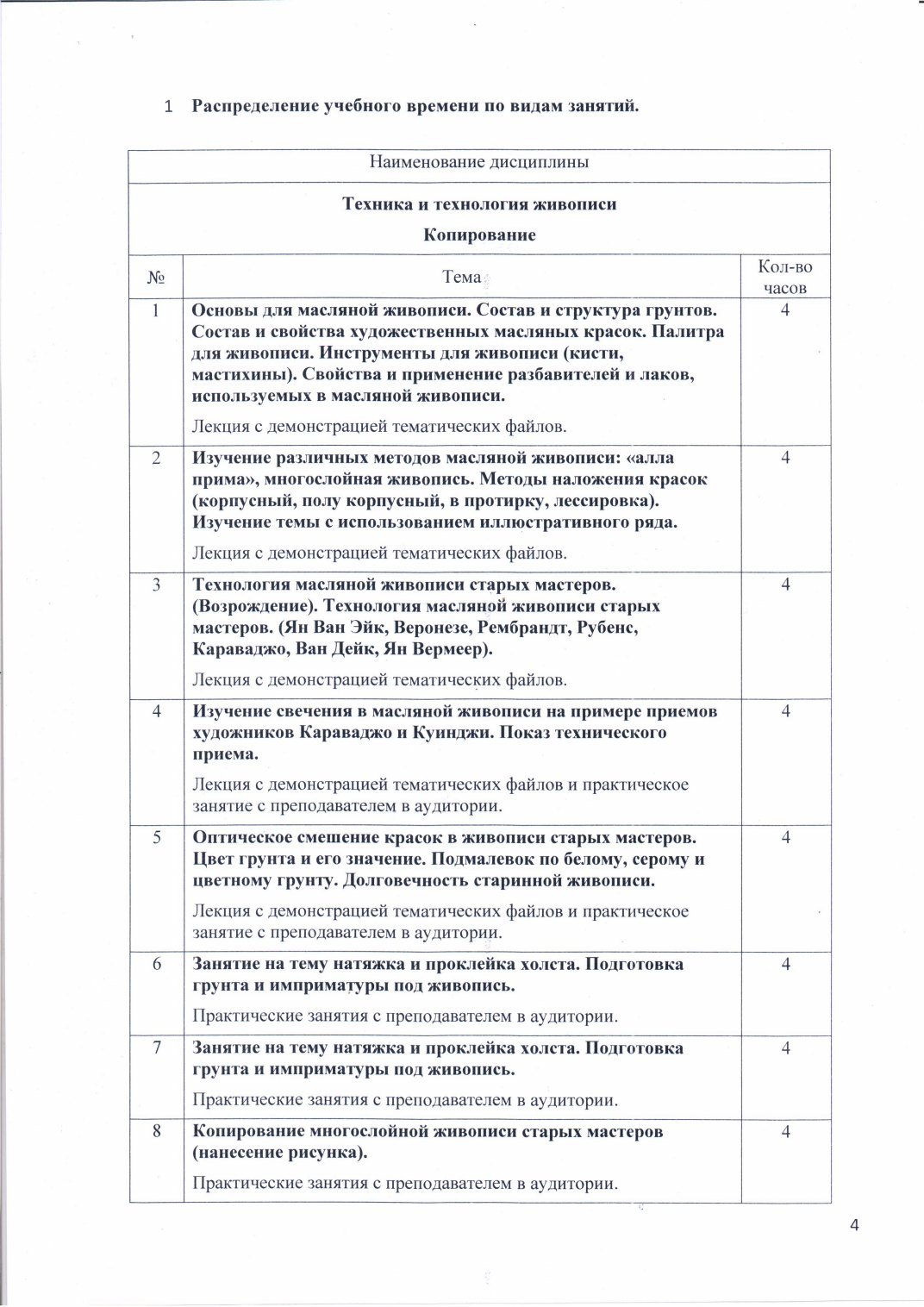 Страница 4 программы курса «Копирование»