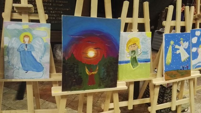 Рождественский благотворительный марафон «Крылья ангела» в Галерее искусств Зураба Церетели — фотография 8