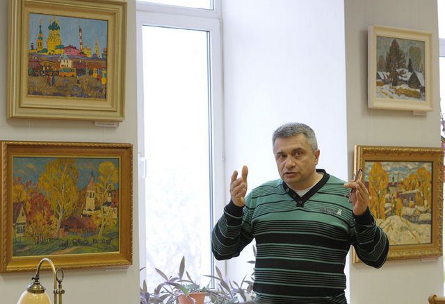 Открытие выставки картин Владимирских художников из коллекции А.В. Александрова. — фотография 3