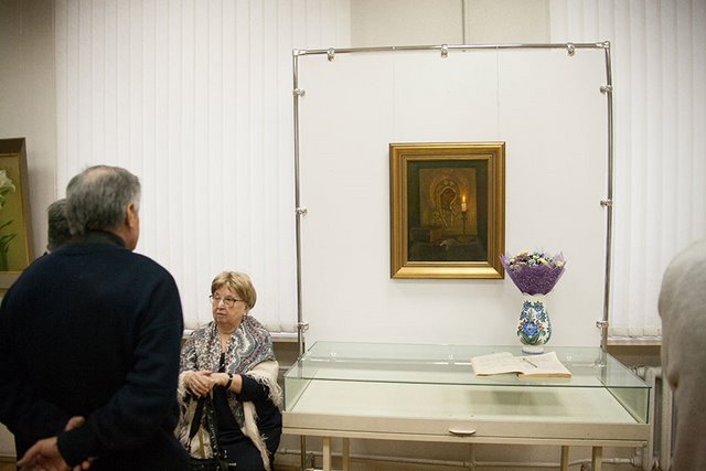 Выставка Заслуженного деятеля искусств РФ, профессора В. М. Малого — фотография 17