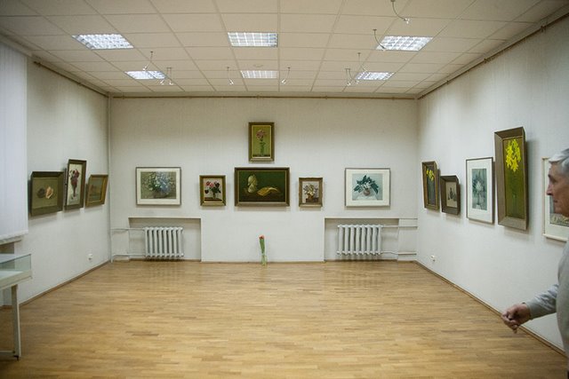 Выставка Заслуженного деятеля искусств РФ, профессора В. М. Малого — фотография 2