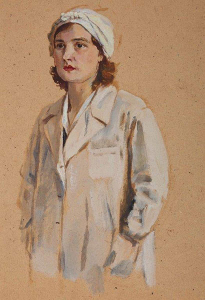 Кириков Василий Осипович Медсестра (фигура) 1941-1945 ИРРИ