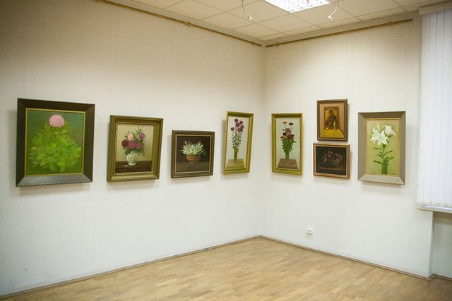 Выставка Заслуженного деятеля искусств РФ, профессора В. М. Малого — фотография 5