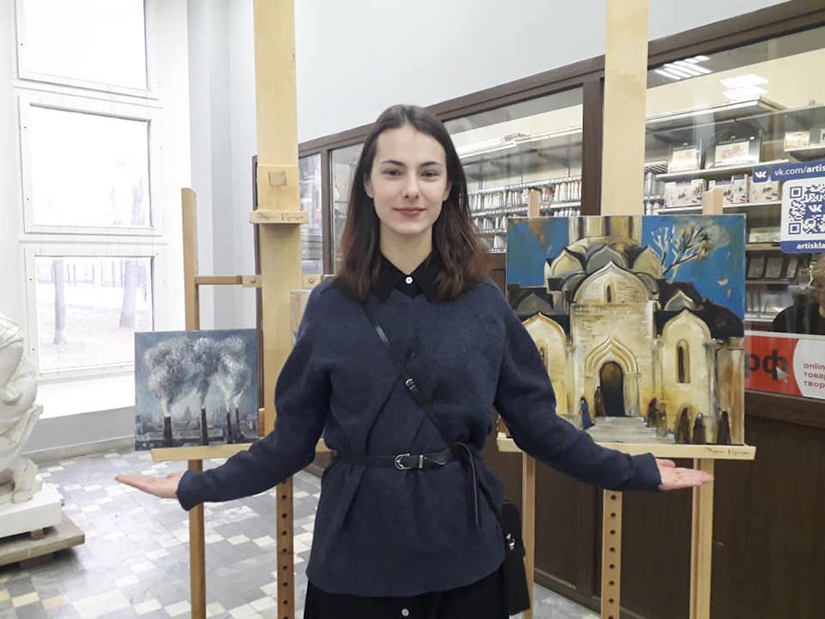 Российско-Белорусский молодёжный творческий проект. Осенний пленэр.Белорусская государственная академия искусств (г. Минск, Республика Беларусь) в гостях у МГАХИ им. В.И. Сурикова — фотография 18