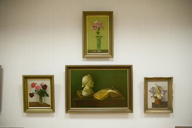 Выставка Заслуженного деятеля искусств РФ, профессора В. М. Малого — фотография 12