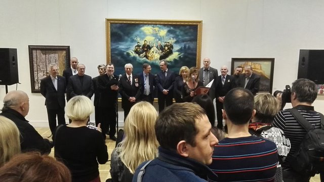 Торжественное открытие выставки изобразительного искусства «Художники Крыма» — фотография 4